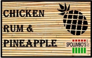 Chicken Rum Pineapple Tag