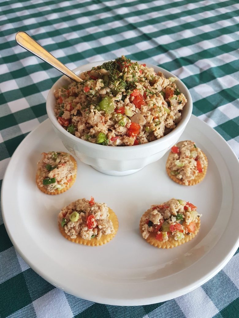 Tuna Salad on Crackers